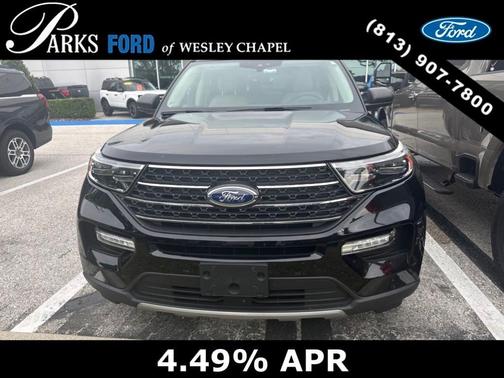 Black Metallic 2023 Ford Explorer XLT