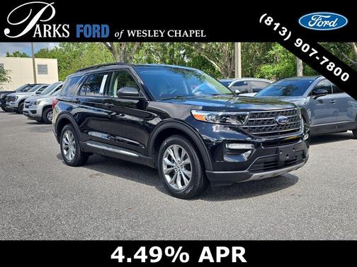 Black Metallic 2023 Ford Explorer XLT