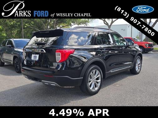 Black Metallic 2023 Ford Explorer XLT