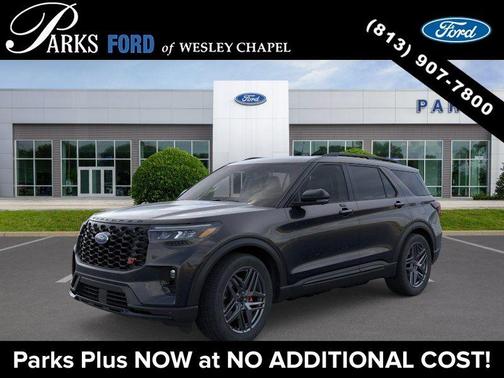 Agate Black Metallic 2026 Ford Explorer ST