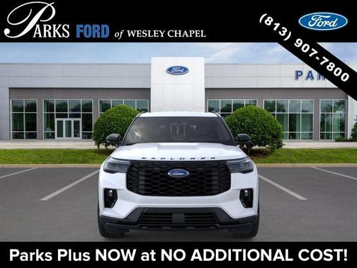Star White 2026 Ford Explorer ST-Line