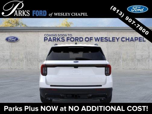 Star White 2026 Ford Explorer ST-Line