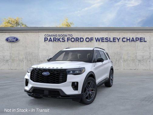 Star White 2026 Ford Explorer ST-Line