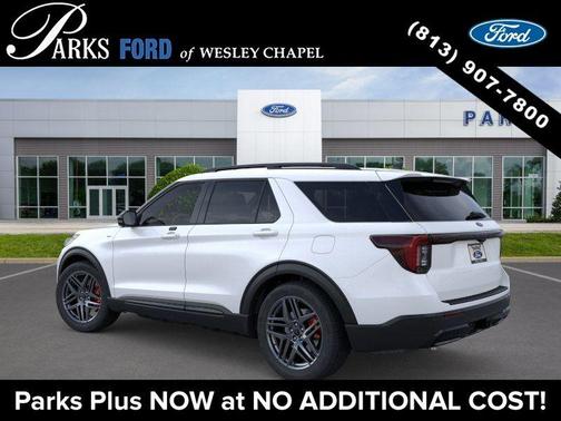 Star White 2026 Ford Explorer ST-Line