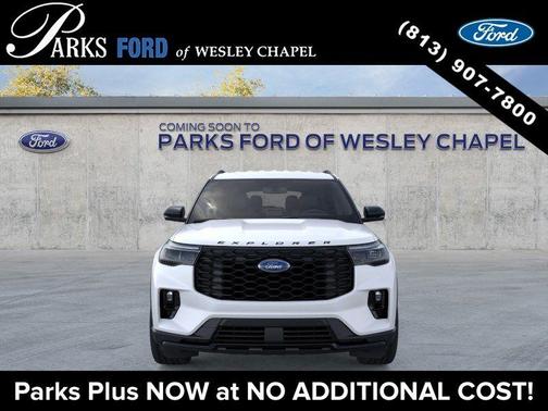 Star White 2026 Ford Explorer ST-Line