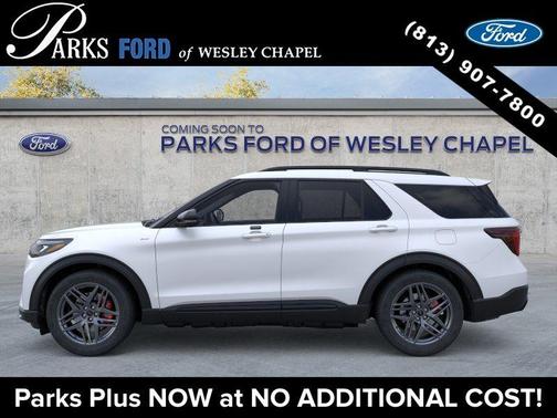 Star White 2026 Ford Explorer ST-Line