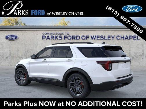 Star White 2026 Ford Explorer ST-Line