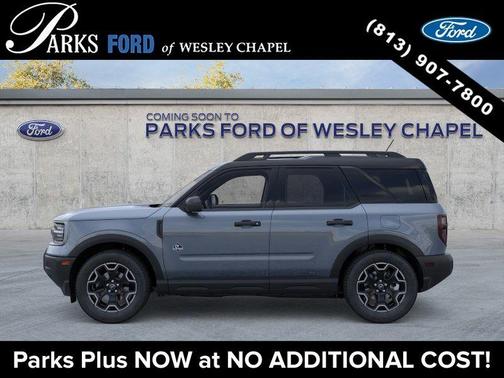 Azure Gray Metallic 2026 Ford Bronco Sport Outer Banks