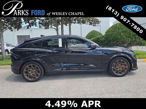 Shadow Black 2024 Ford Mustang Mach-E GT