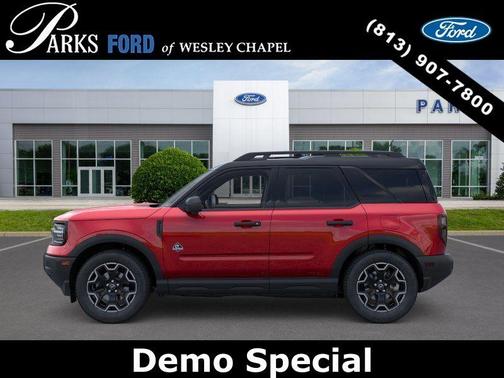 Ruby Red Metallic Tinted Clearcoat 2026 Ford Bronco Sport Outer Banks