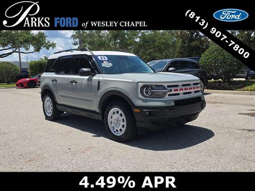 Cactus Green / Gray 2023 Ford Bronco Sport Heritage