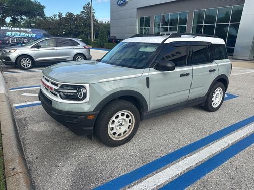Cactus Green / Gray 2023 Ford Bronco Sport Heritage