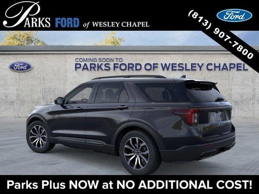 Agate Black Metallic 2026 Ford Explorer ST-Line