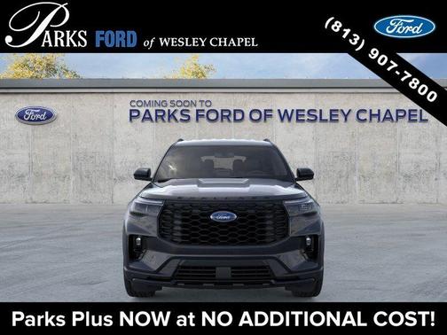 Agate Black Metallic 2026 Ford Explorer ST-Line