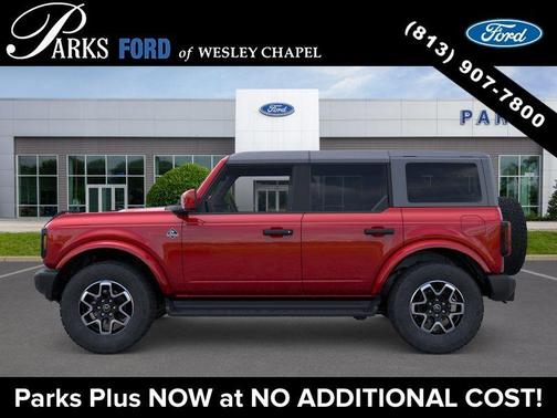 Ruby Red Metallic Tinted Clearcoat 2026 Ford Bronco Outer Banks