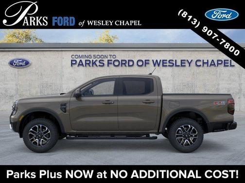 Gray 2026 Ford Ranger Lariat