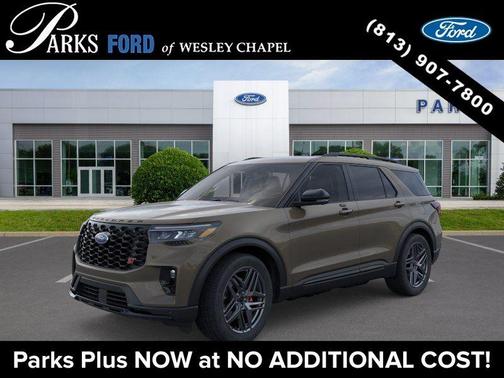 Gray 2026 Ford Explorer ST
