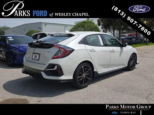 White 2021 Honda Civic Sport