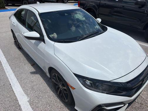 White 2021 Honda Civic Sport