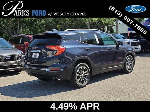 Blue Steel Metallic 2018 GMC Terrain SLT
