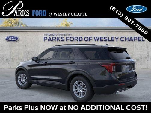 Agate Black Metallic 2026 Ford Explorer Active