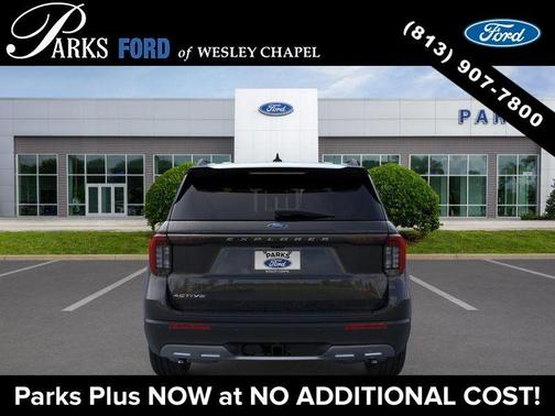 Agate Black Metallic 2026 Ford Explorer Active