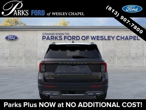 Agate Black Metallic 2026 Ford Explorer Active