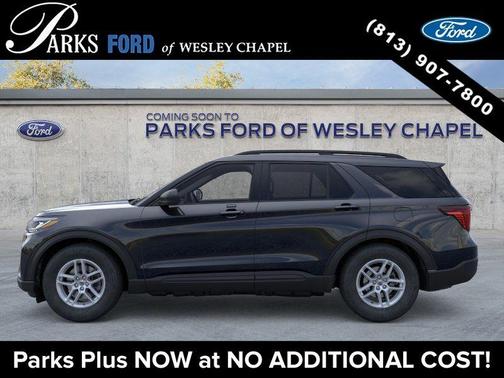 Agate Black Metallic 2026 Ford Explorer Active