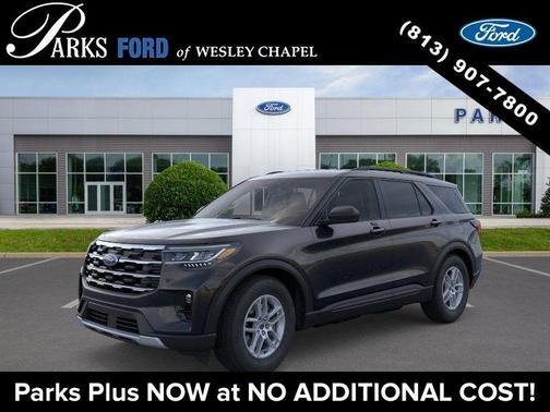 Agate Black Metallic 2026 Ford Explorer Active