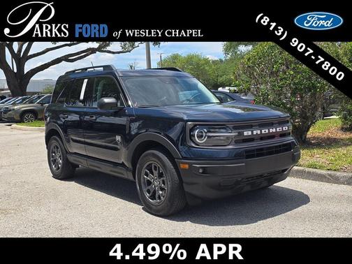 Alto Blue Metallic Tinted Clearcoat 2023 Ford Bronco Sport Big Bend