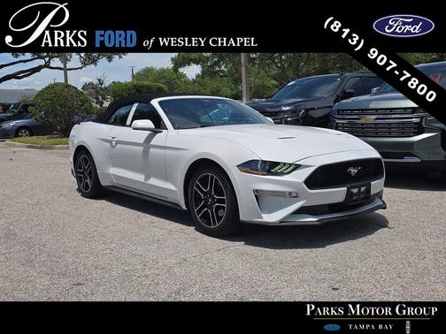 Oxford White 2021 Ford Mustang EcoBoost Premium