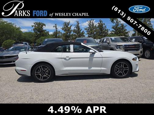 Oxford White 2021 Ford Mustang EcoBoost Premium