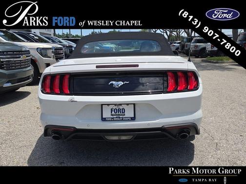 Oxford White 2021 Ford Mustang EcoBoost Premium