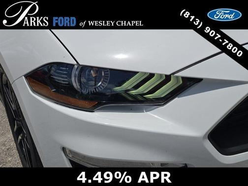 Oxford White 2021 Ford Mustang EcoBoost Premium