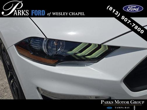 Oxford White 2021 Ford Mustang EcoBoost Premium