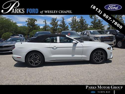 Oxford White 2021 Ford Mustang EcoBoost Premium