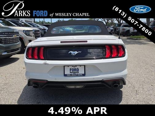 Oxford White 2021 Ford Mustang EcoBoost Premium