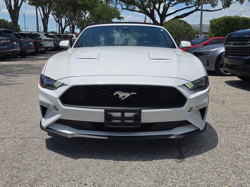 Oxford White 2021 Ford Mustang EcoBoost Premium