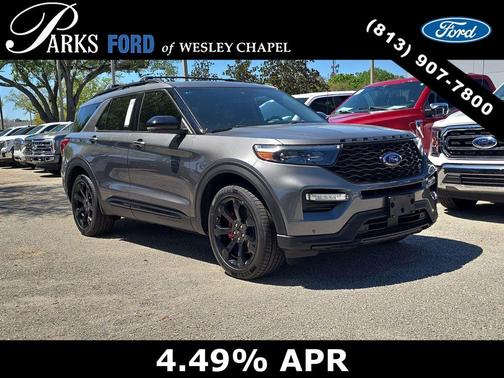 Carbonized Gray Metallic 2023 Ford Explorer ST