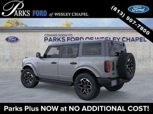 Avalanche Gray 2026 Ford Bronco Outer Banks
