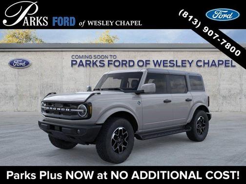 Avalanche Gray 2026 Ford Bronco Outer Banks