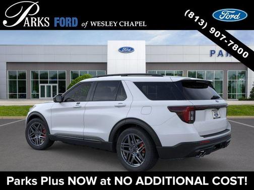 Space White Metallic 2026 Ford Explorer ST