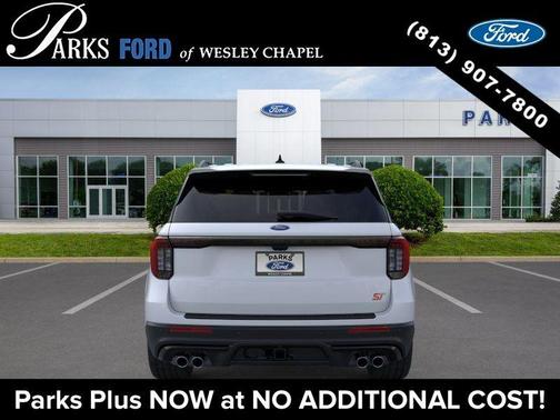 Space White Metallic 2026 Ford Explorer ST