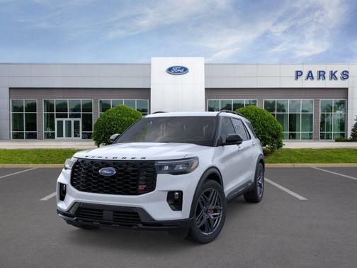 Space White Metallic 2026 Ford Explorer ST
