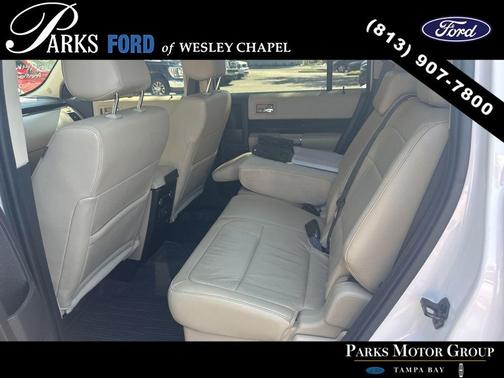 White Platinum Clearcoat Metallic 2016 Ford Flex SEL