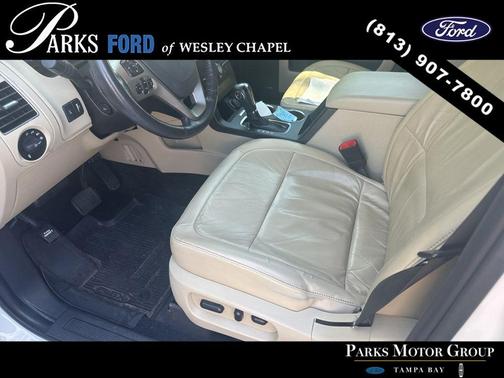 White Platinum Clearcoat Metallic 2016 Ford Flex SEL
