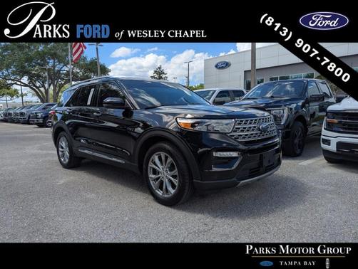 Agate Black Metallic 2022 Ford Explorer Limited