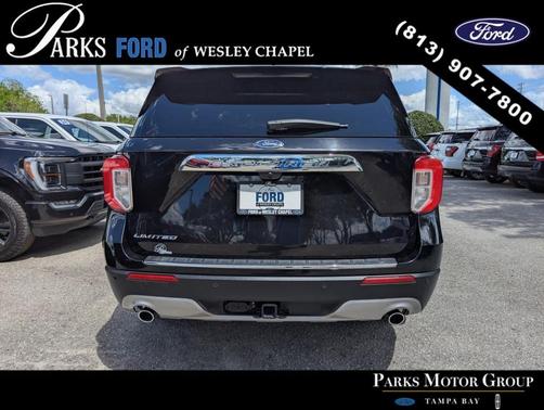 Agate Black Metallic 2022 Ford Explorer Limited