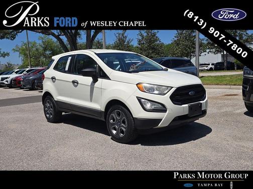 Diamond White 2021 Ford EcoSport S