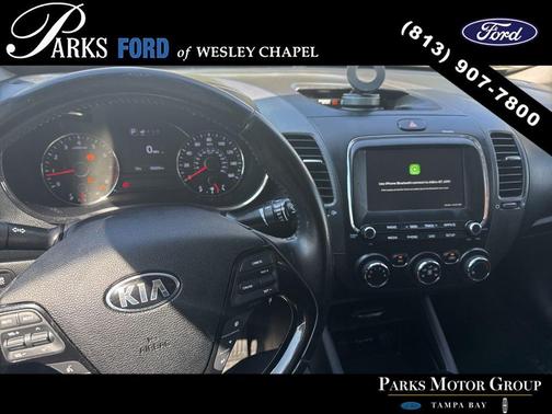 Clear White 2017 Kia Forte S